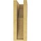 Ekena Millwork 4"W x 8"D x 12"H Classic Crestline Rough Cedar Woodgrain TimberThane Corbel, Primed Tan CORUR04X08X12CRERCPR - alternate 4